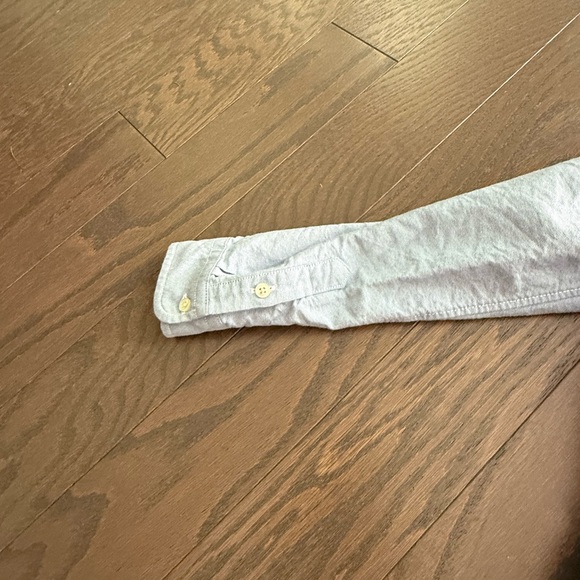 Ralph Lauren Blue button Down Shirt Boy’s Size 7 - Picture 8 of 12